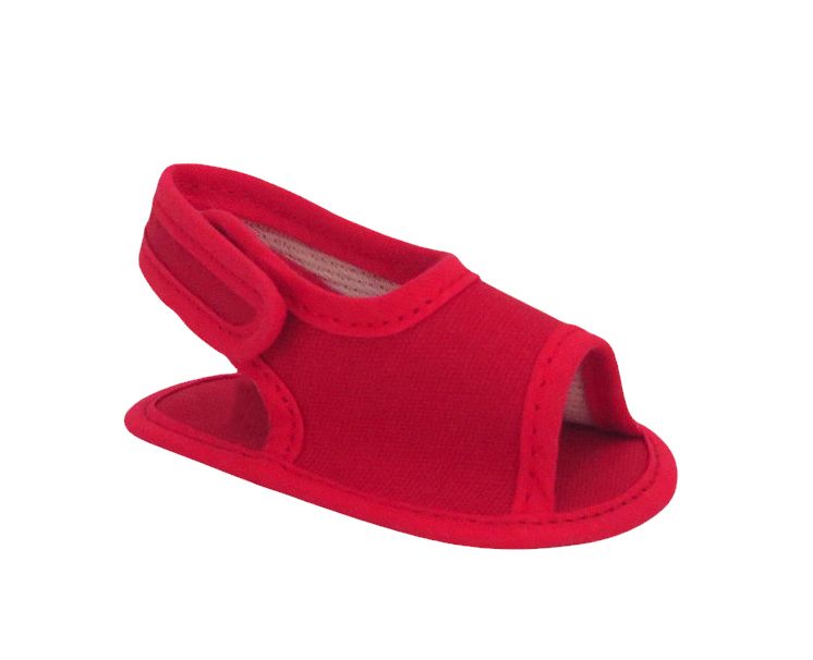 Sandalia  Tela Velcro Sin Base