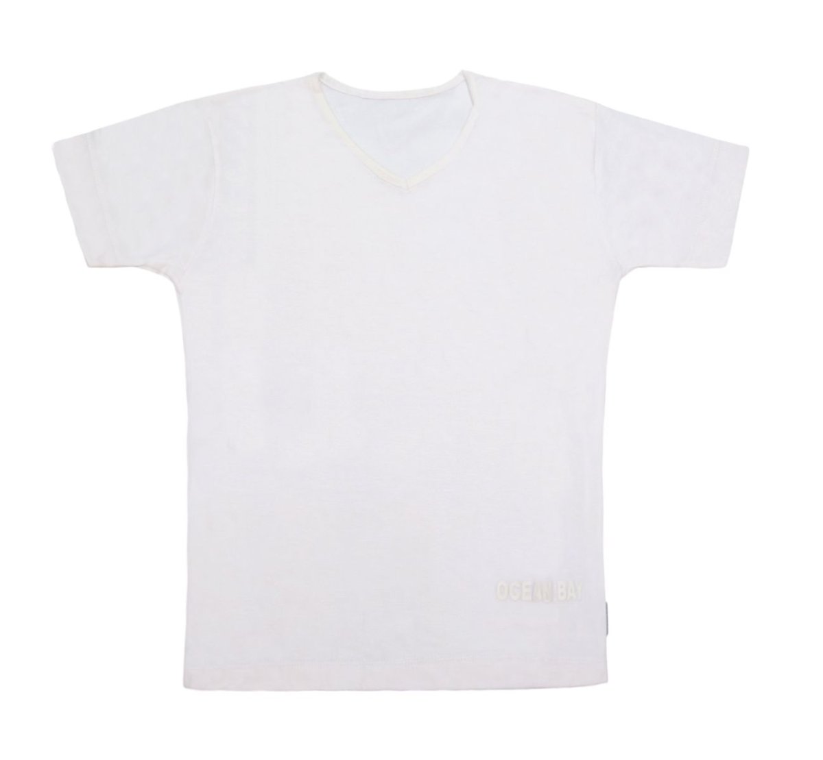 Remera modal Lisa manga corta