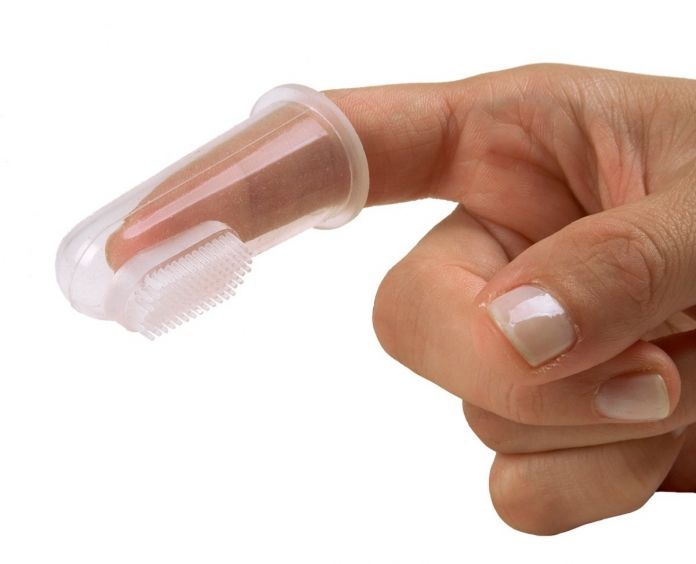 Cepillo De Dientes - Dedal De Silicona - Incluye Estuche