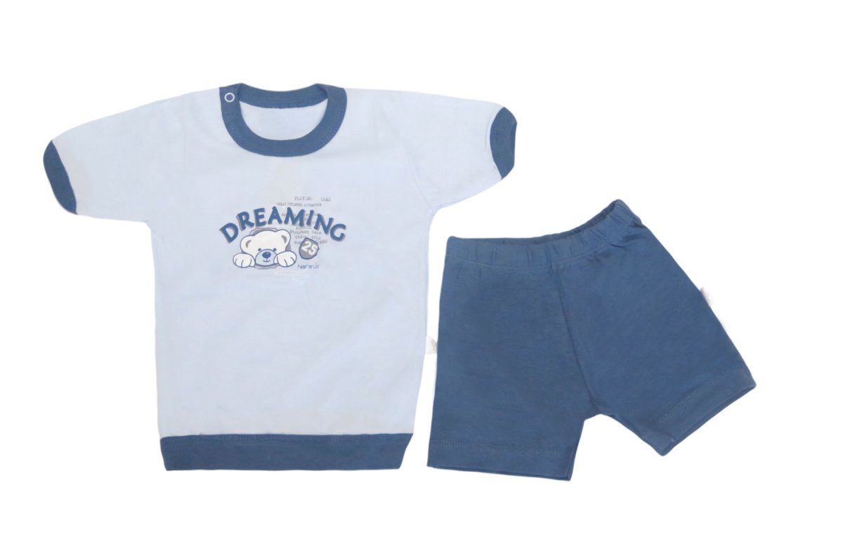 Pijama Estampado Manga Corta y short