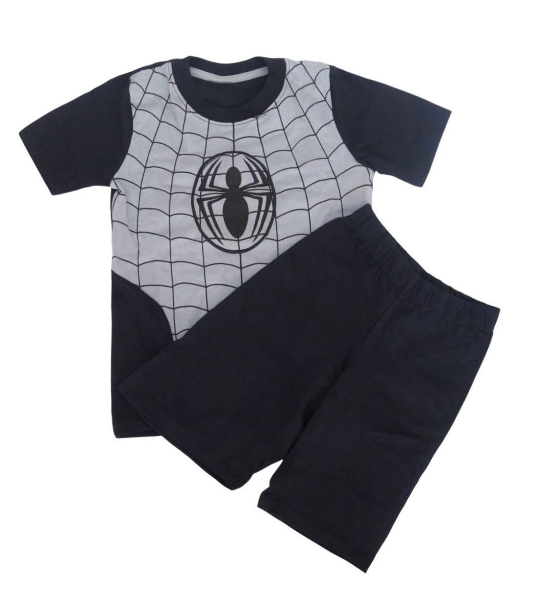 Pijama Personaje Spiderman Short y Remera manga corta