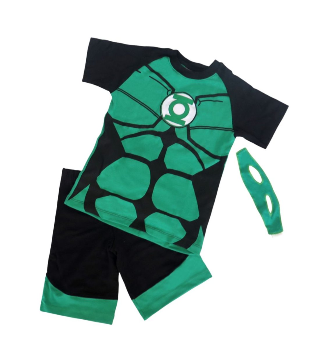 Pijama Personaje Linterna Verde Short y Remera Manga corta