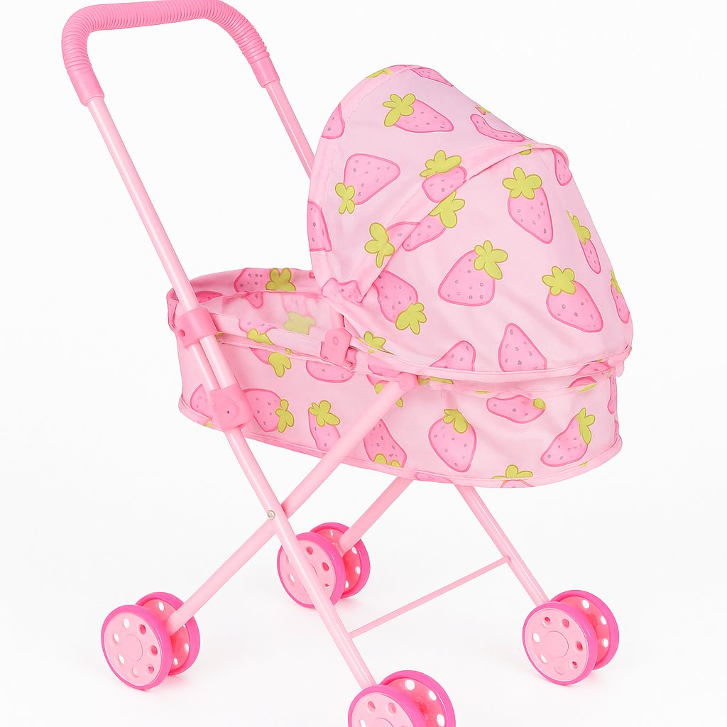 Coche Cuna Moises Con Capota - De Muñecas