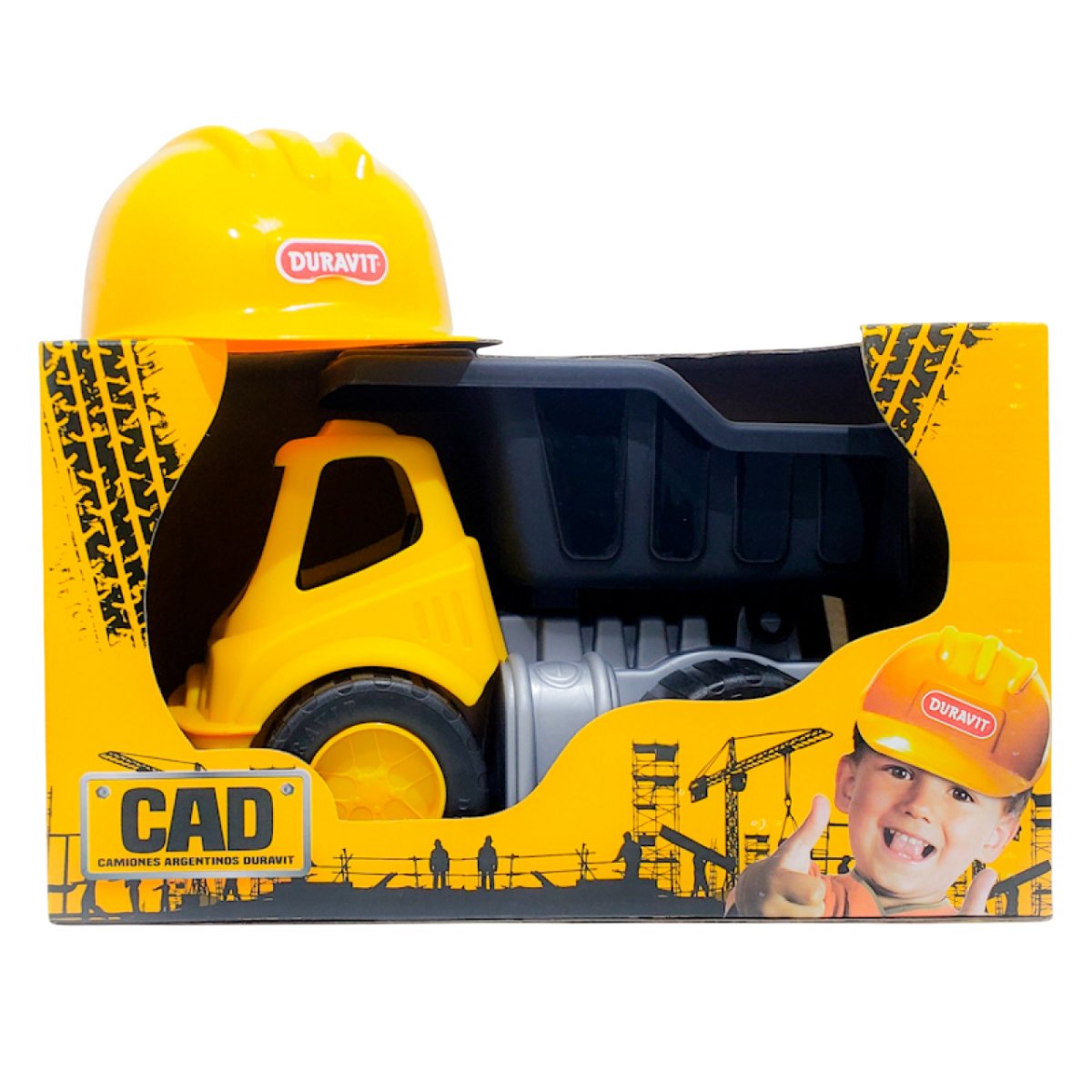 Camion Volcador CAD Con Casco