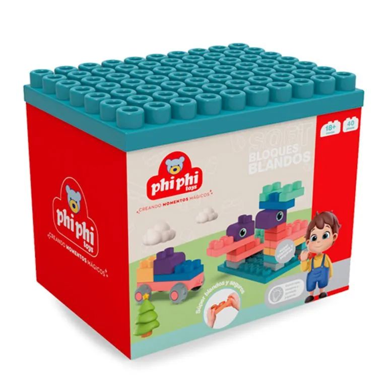 Bloques Blandos Soft - 40 Piezas