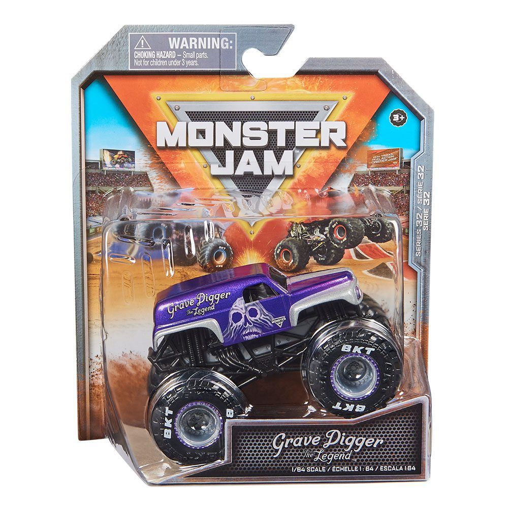 Monster Jam - Vehiculo Monster Truck - Escala 1:64