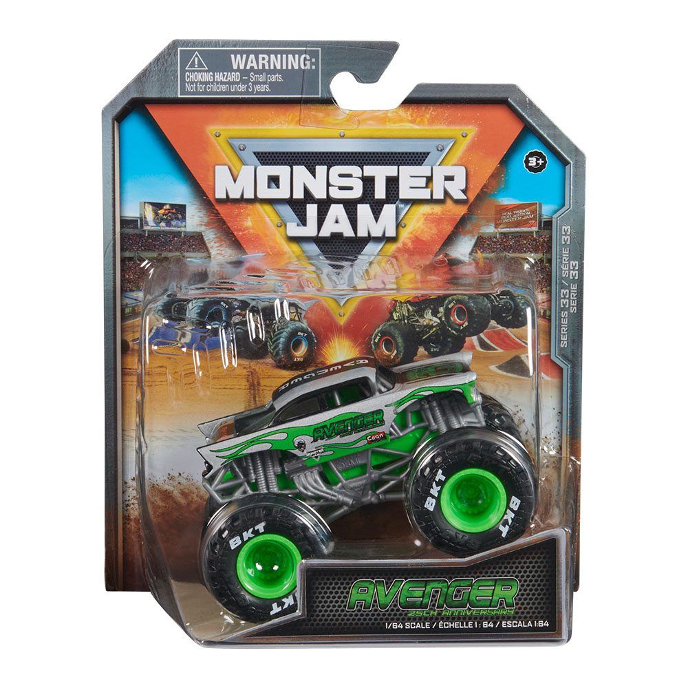 Monster Jam - Vehiculo Monster Truck - Escala 1:64