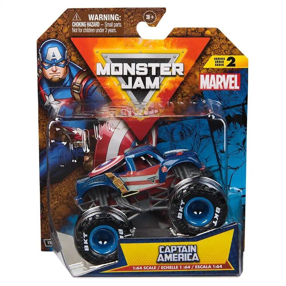 Monster Jam - Vehiculo Monster Truck - Escala 1:64