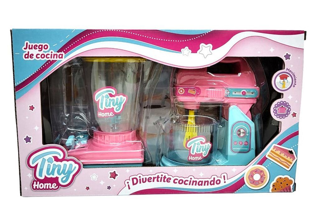 Set De Batidora Y Licuadora Tiny Home - Juego De Cocina