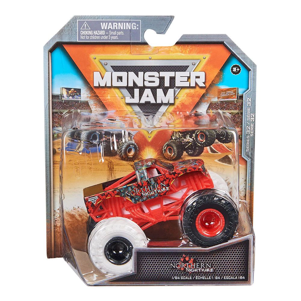 Monster Jam - Vehiculo Monster Truck - Escala 1:64