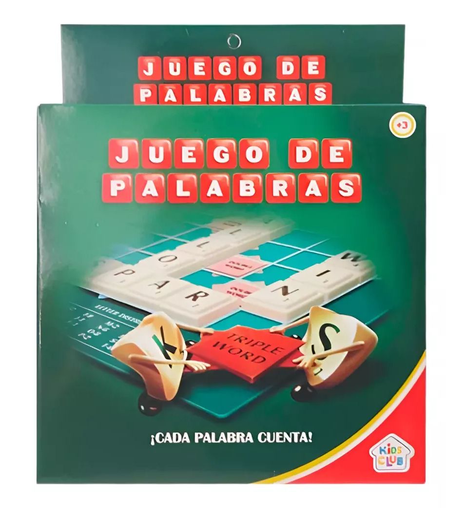 Juego De Palabras - Tipo Scrabble - Kids Club