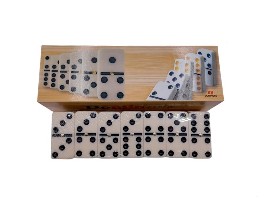 Domino 28 Piezas - Caja Con Cierre Magnetico