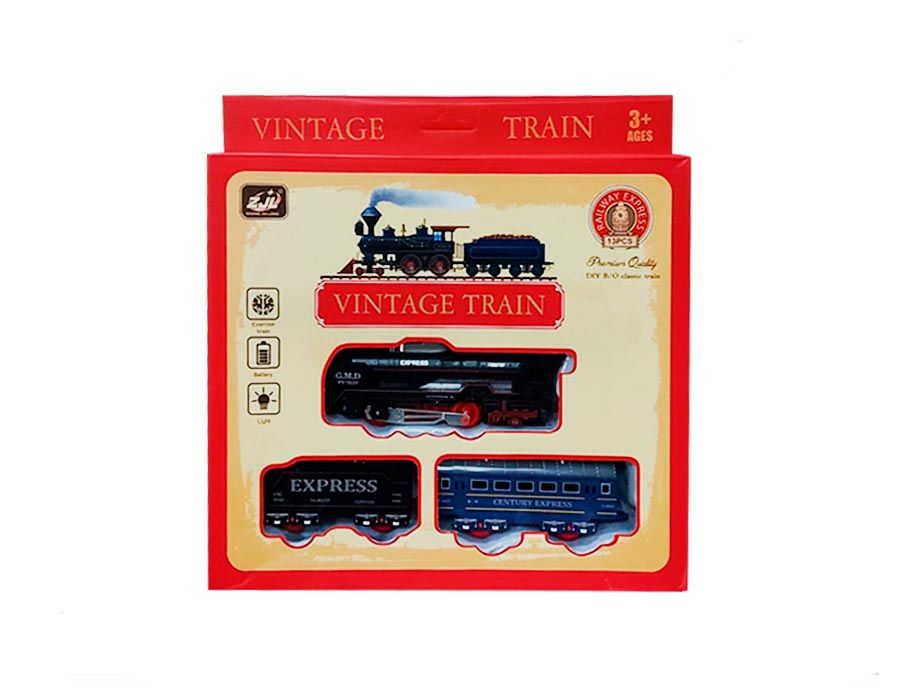 Tren A Bateria Con Pista