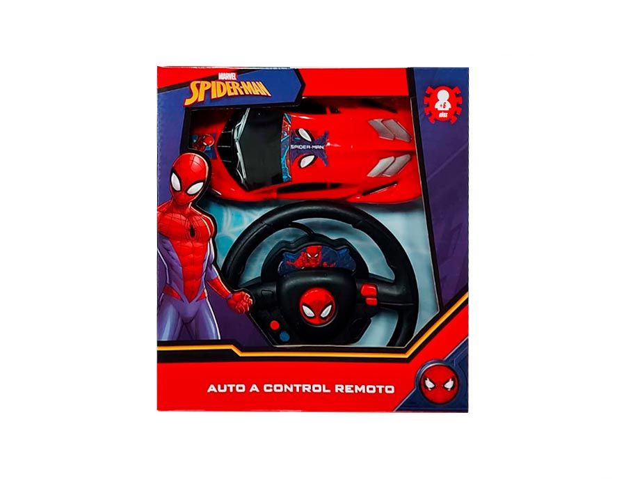 Auto Radio Control Spiderman - Hombre Araña - Vehiculo - Adelante Y Atras
