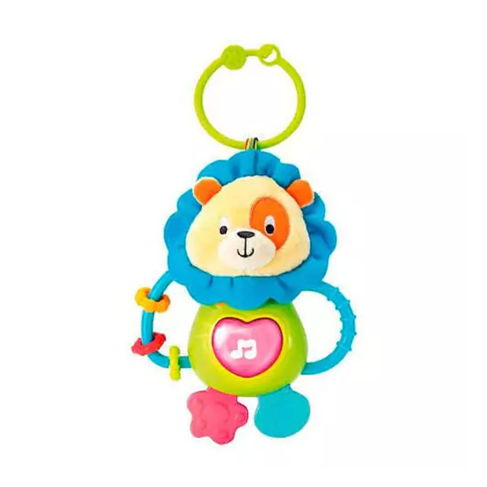 Sonajero Colgante Con Sonido Para Bebe Leon Cesar