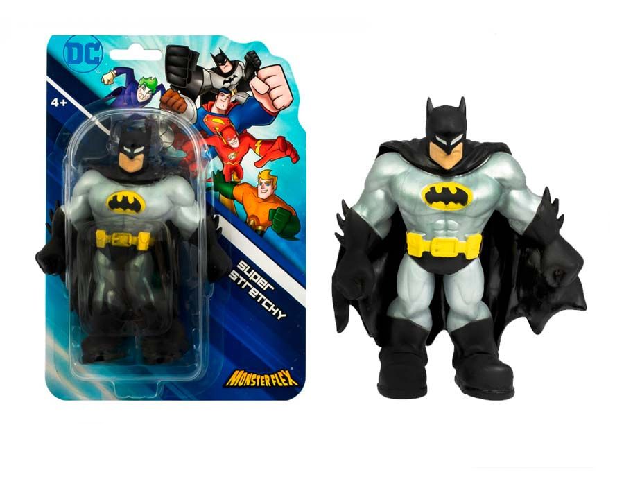 Figura Batman Super Stretchy Dc - Superheroes que se Estiran