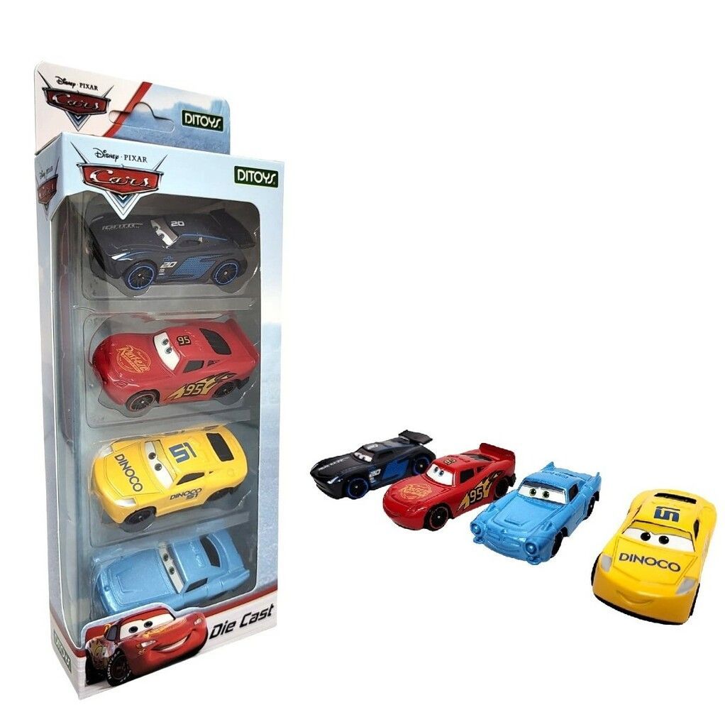 Set De Autitos Cars x 4
