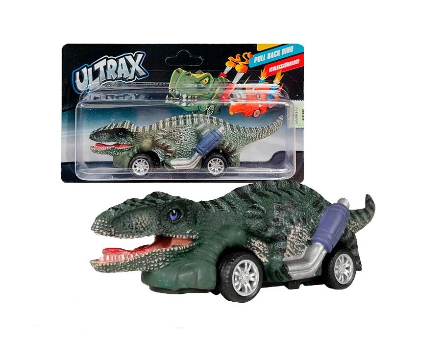 Vehiculo Ultrax Pull Back Dino