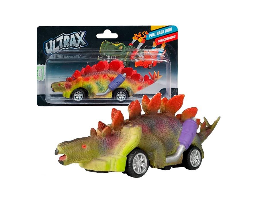 Vehiculo Ultrax Pull Back Dino