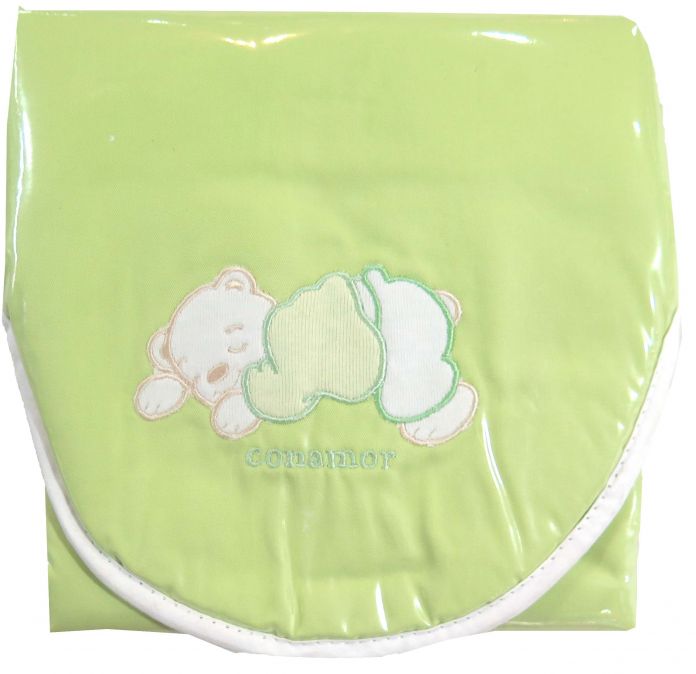 Cambiador plastificado bordado