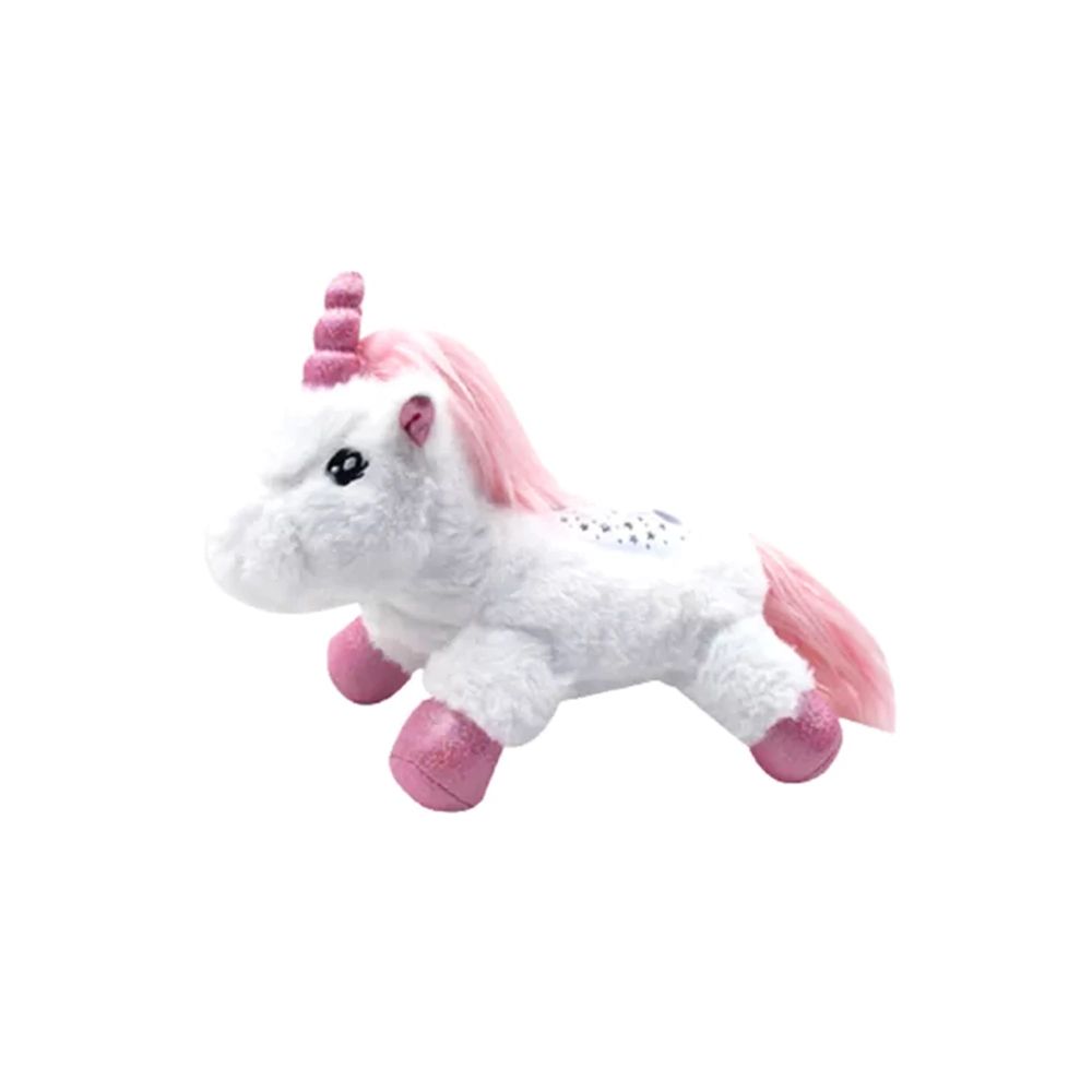 Peluche Con Luz De Noche Unicornio