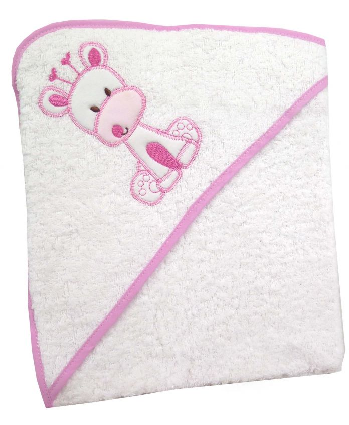 Toalla Con Capucha Bordada