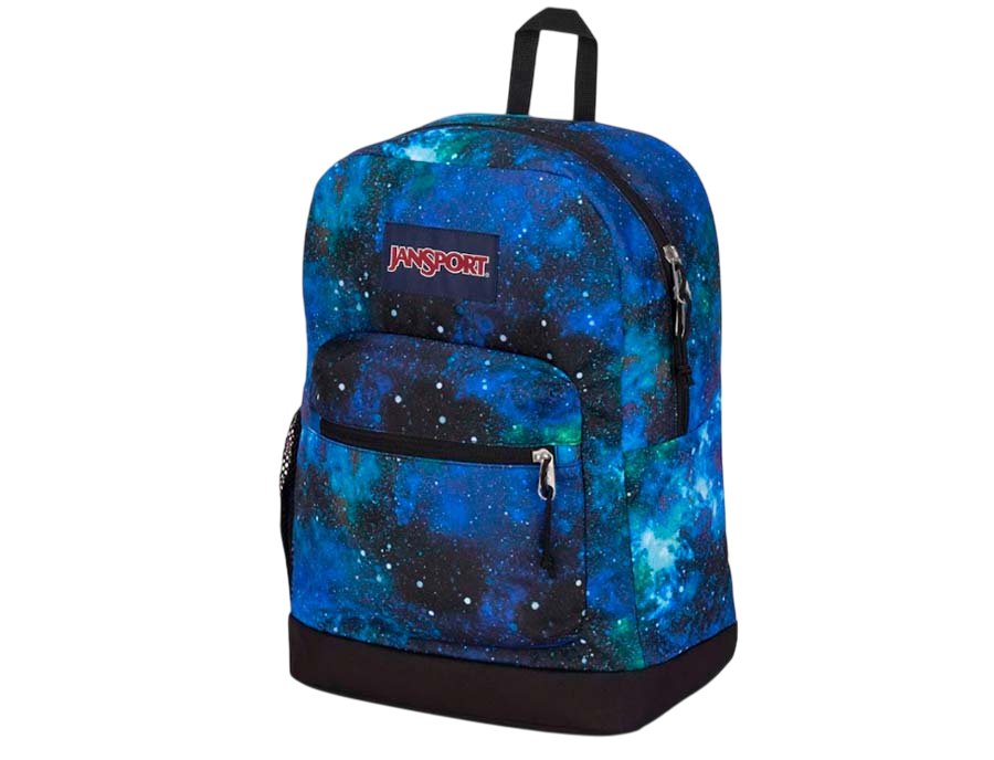 Mochila Espalda Cross Town Plus - 1 Cierre Frontal Y 1 Bolsillo Frontal - Con Bolsillo Para La Botella - Porta Notebook - Cyberspace Galaxy