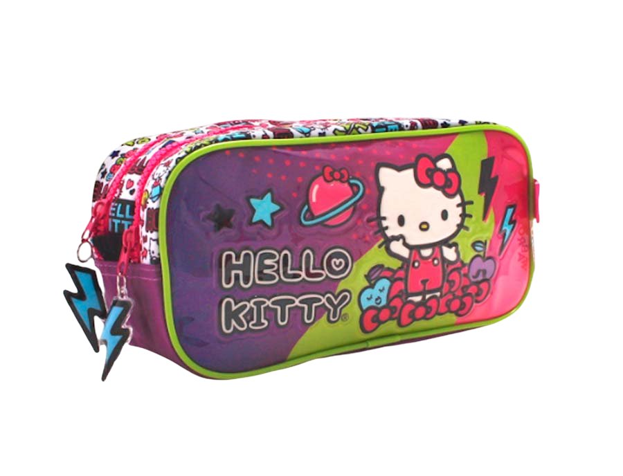 Cartuchera Hello Kitty - 2 Cierres