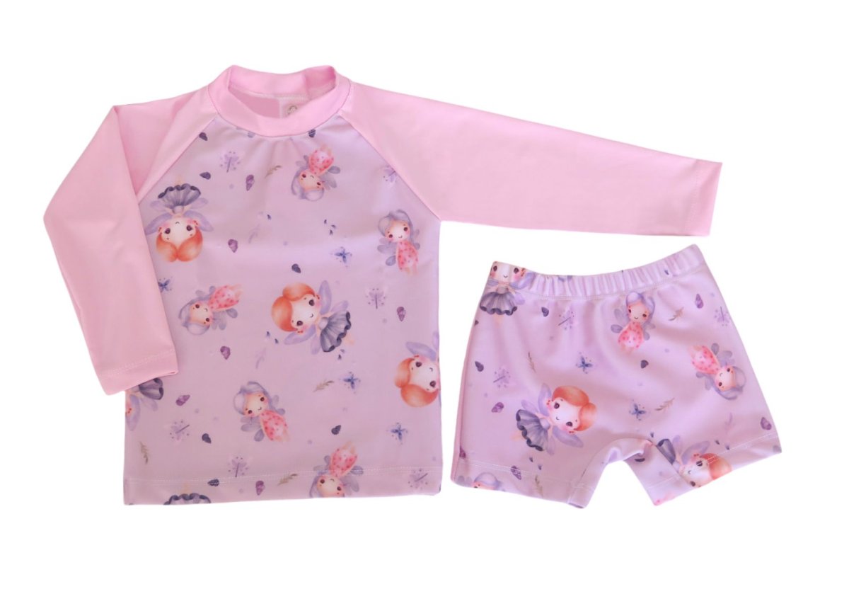 Conjunto UV de Remera manga larga con short