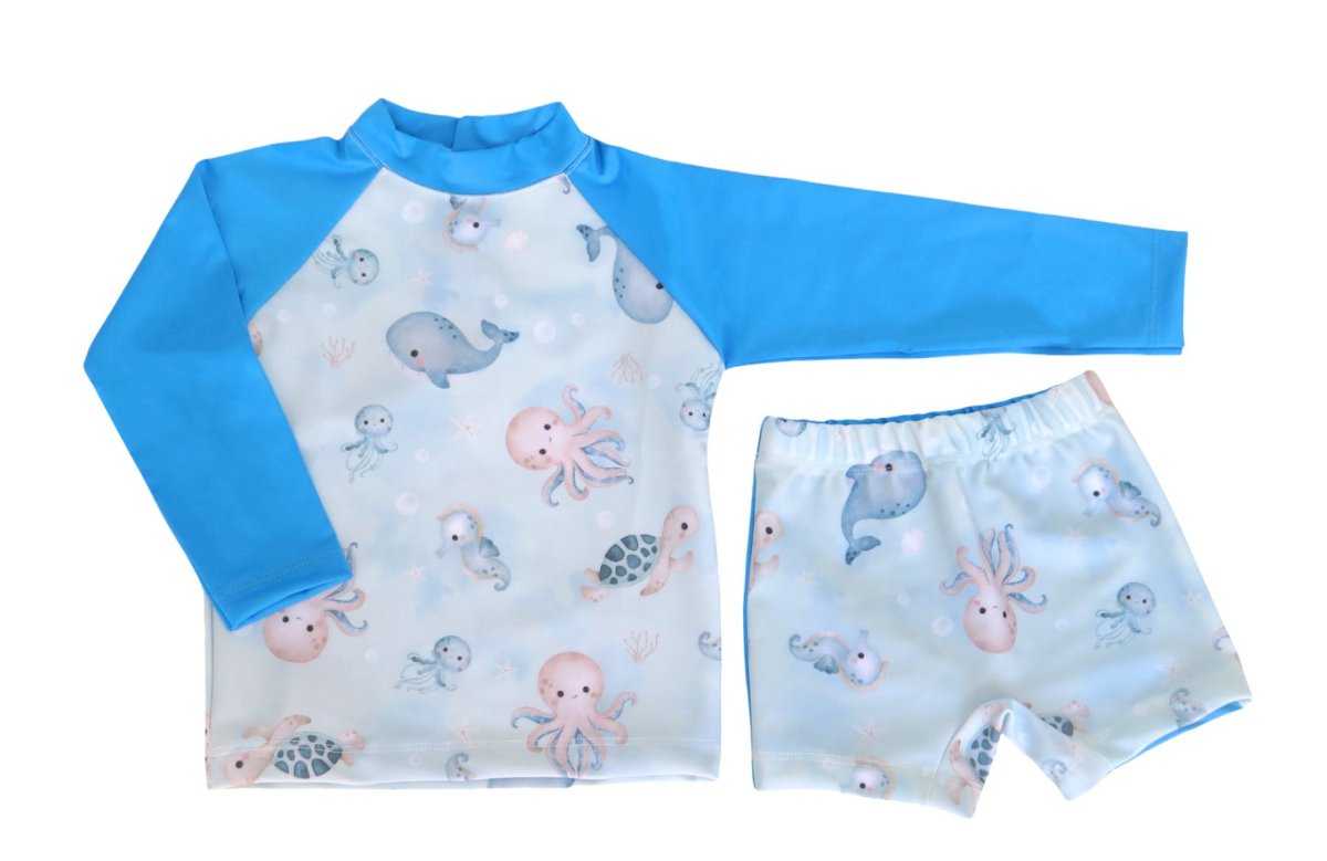 Conjunto UV de Remera manga larga con short