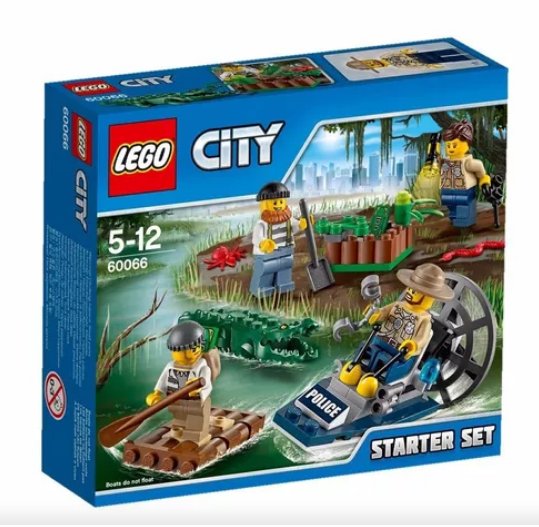 Lego City Policia Del Pantano