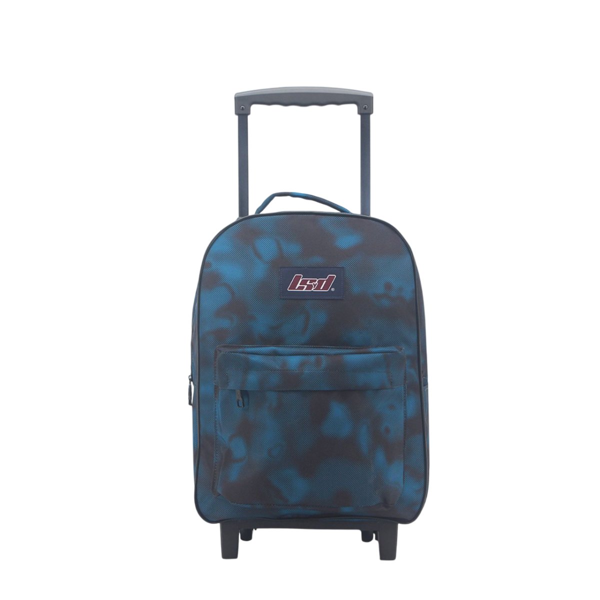 Mochila Con Carro Estampada Con Bolsillo Frontal