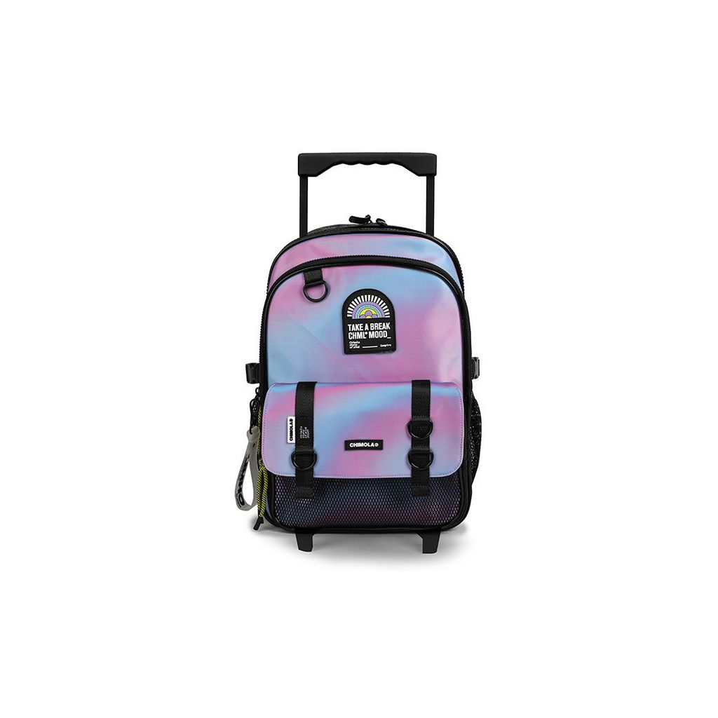 Mochila Con Carro Tornasol Light Purple - 17 Pulgadas