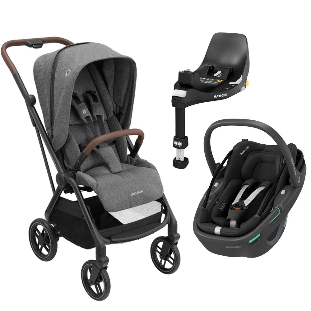 Leona 2 Cochecito Travel System Con Huevito Y Base Isofix 360