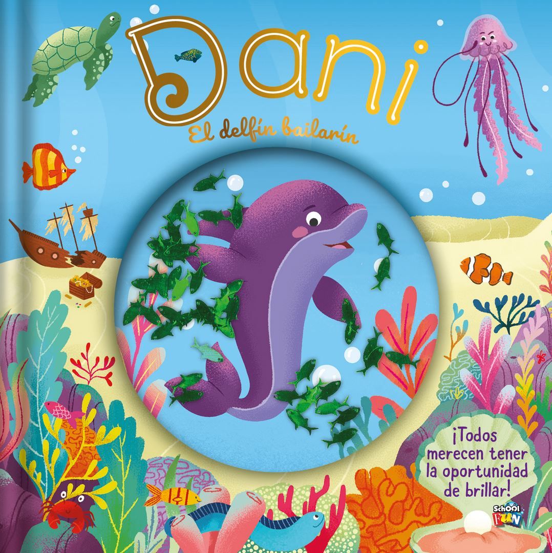 Libro Dani El Delfin Bailarin - Tapa Acolchada