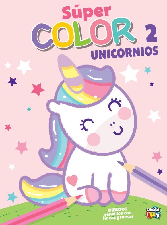Libro Para Colorear Unicornios