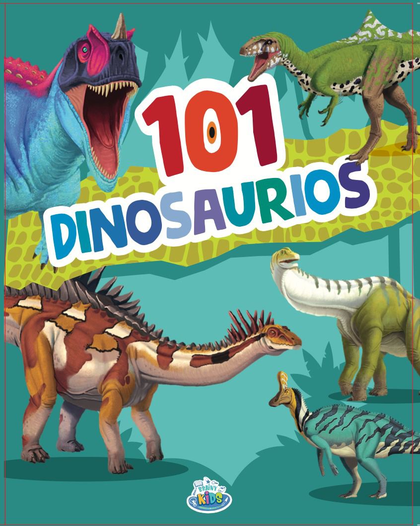 Libro 101 Dinosaurios - Tapa Dura
