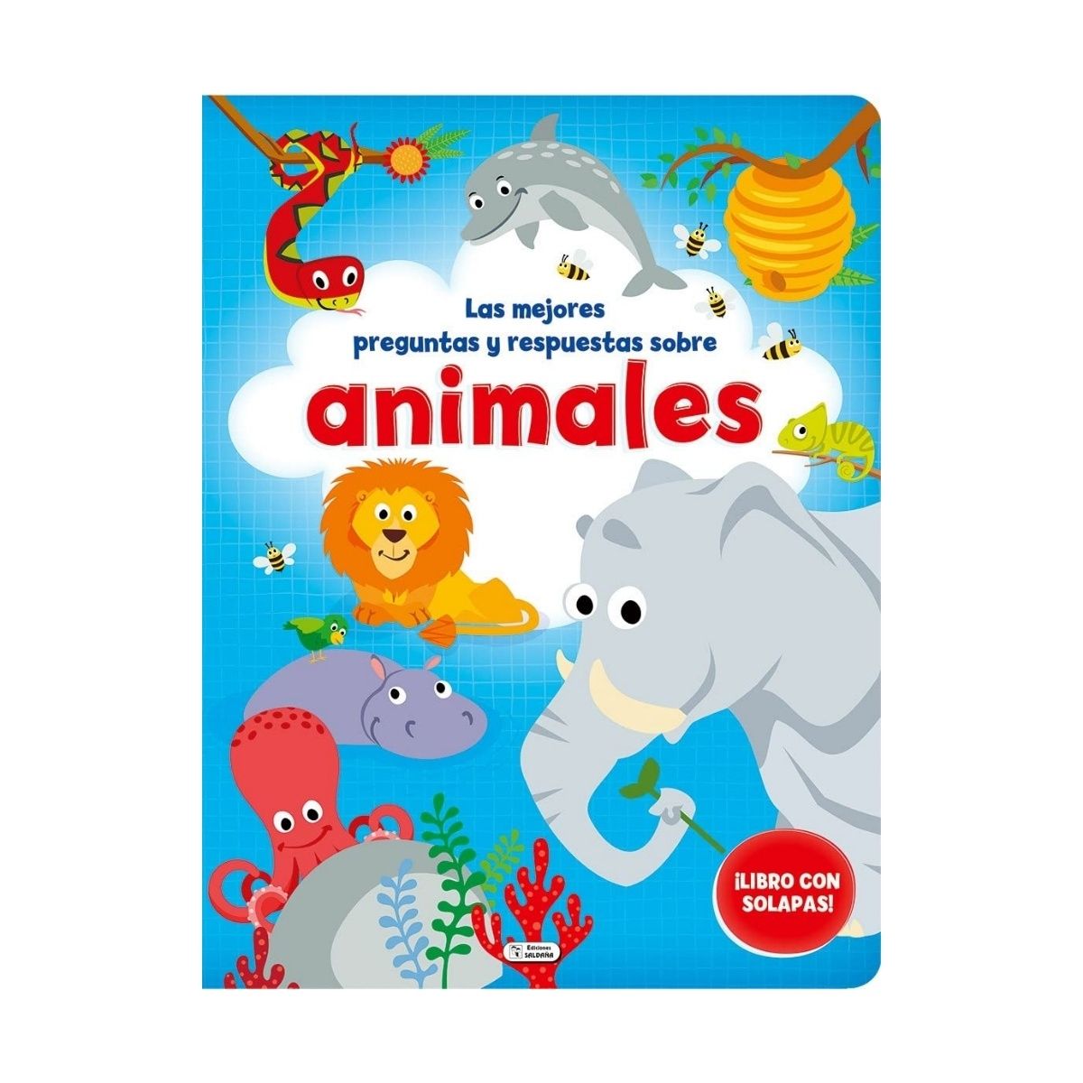 Libros Las Mejores Preguntas Y Respuestas Sobre Animales - Tapa Dura - Con Solapas