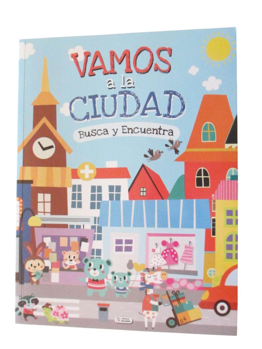 Libro Vamos A La Ciudad - Busca Y Encuentra - Tapa Blanda