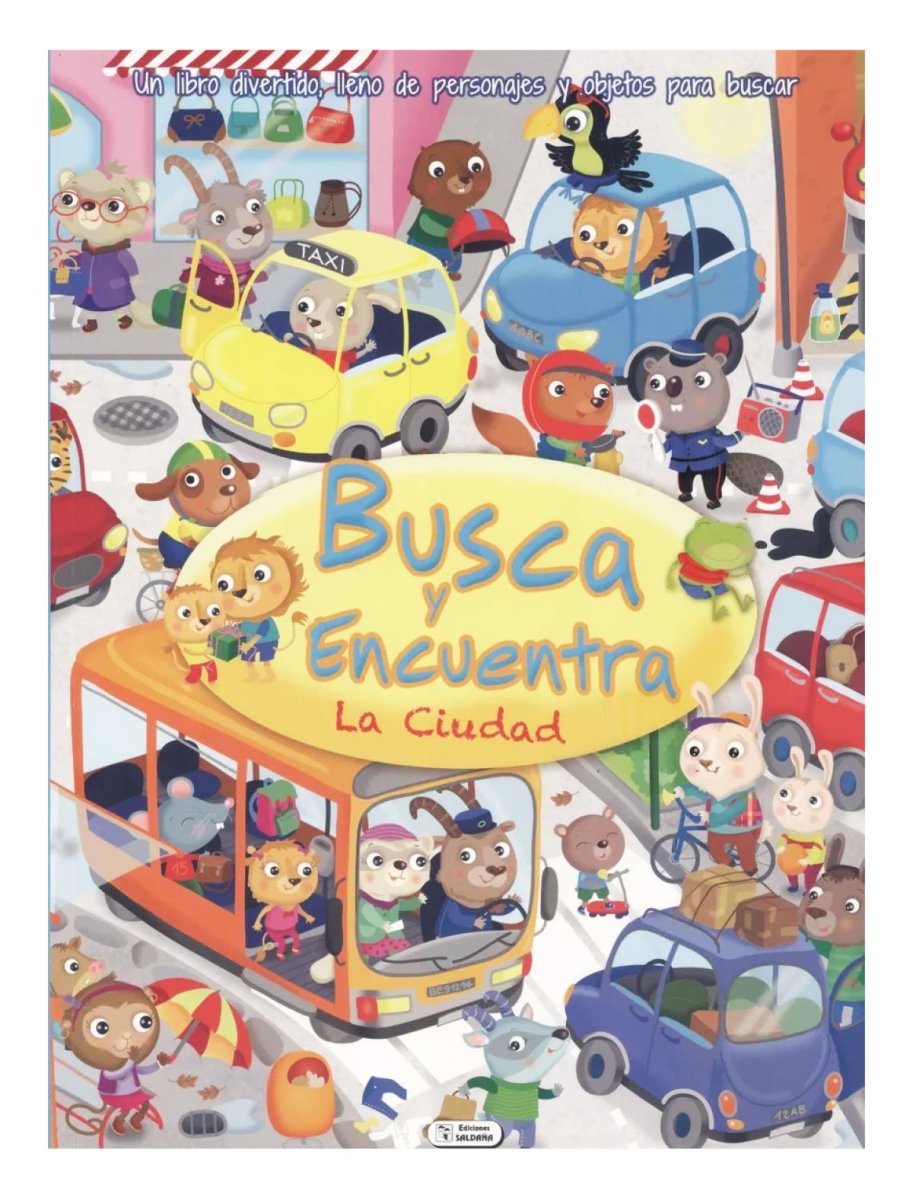 Libro Busca Y Encuentra La Ciudad