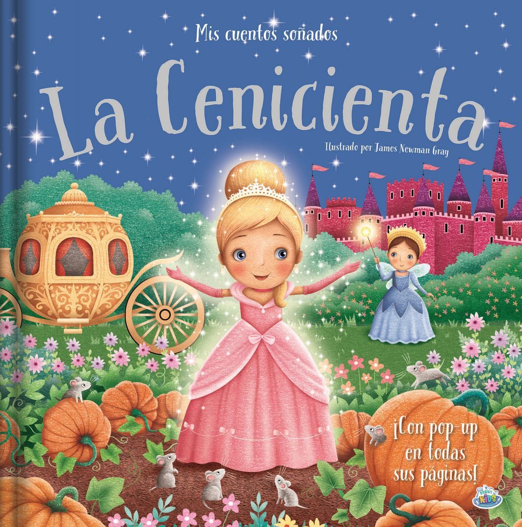 Libro La Cenicienta - Tapa Dura - Con Pop-Up En Todas Sus Páginas