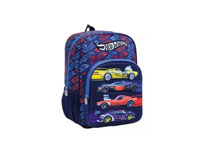 Mochila Espalda Hot Wheels Fast - 14 Pulgadas