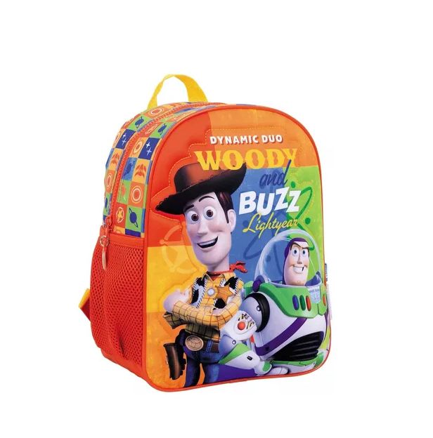 Mochila Espalda Toy Story Woody & Buzz - 12 Pulgadas