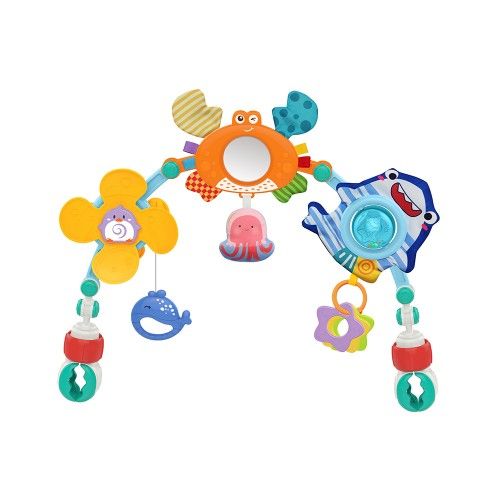 Barral De Juguetes Para Huevito / Cochecito / Cuna - Arco de Actividades - Tira