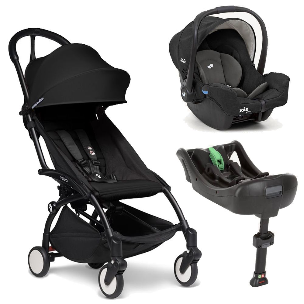 Cochecito Yoyo2 Con Huevito Joie Con Base ClickFit (cinturon)