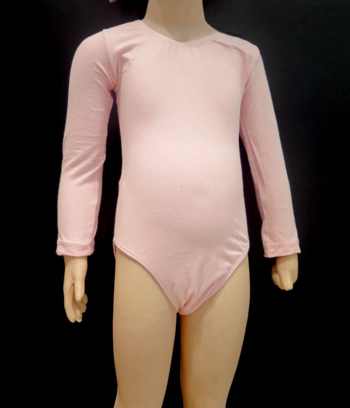 Malla de Lycra MANGA LARGA para danza
