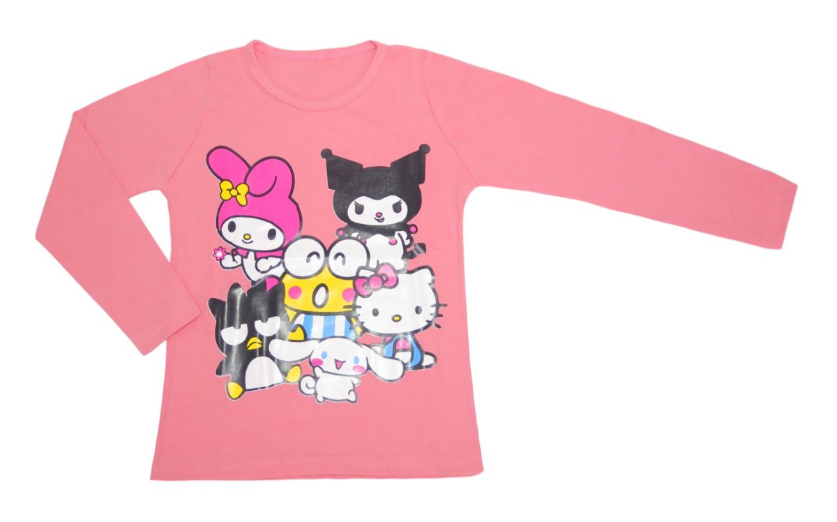 Remera Personaje kuromi Manga Larga