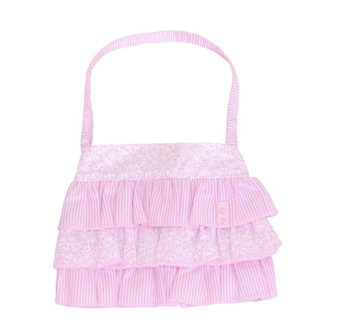 Cartera tela con volados