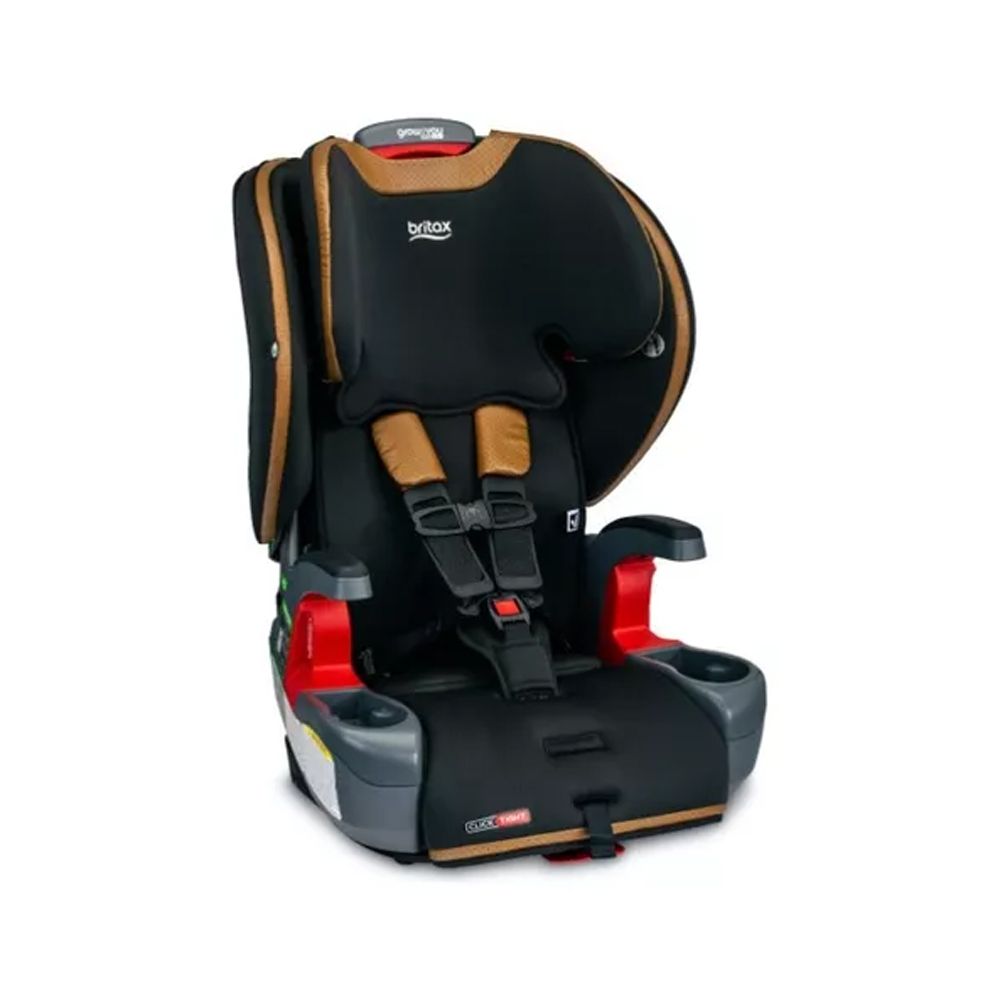 Grow With You Booster Infantil Para Auto Con Respaldo Con Cinturon De 18 A 54 Kg.