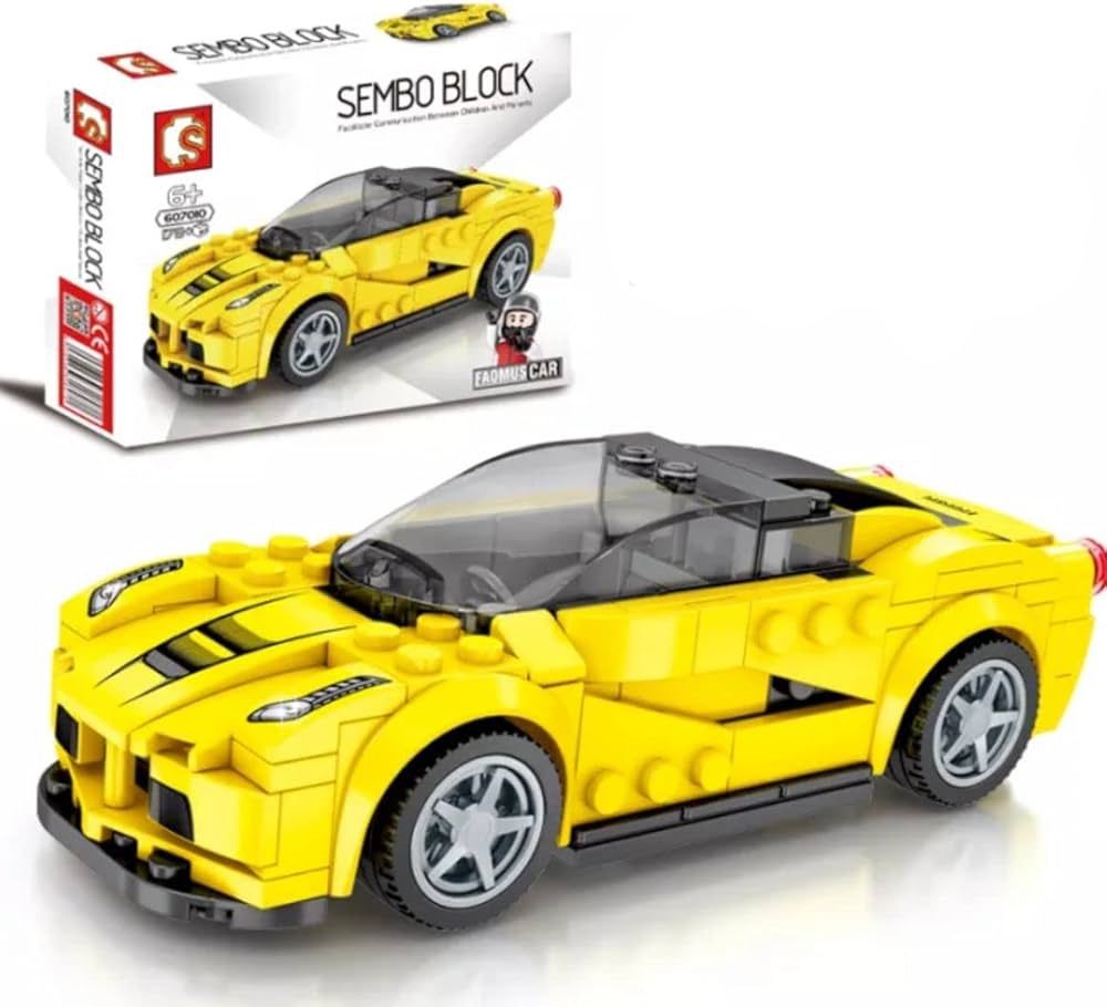 Bloques Sembo Famous Car - 178 Piezas